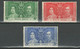 Hong Kong KGVI 1937 ☀ Coronation Set SG137/139 ☀ MLH* - Ungebraucht