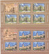 2021, Romania, Palaces Of Iași, Buildings, Palaces, City, Architecture, 4 MINISHEET, MNH(**), - Feuilles Complètes Et Multiples