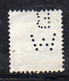 Y277 - SVIZZERA 1882 , 25 Fr Unificato N.73 Usato : Perfin BW - Gezähnt (perforiert)