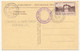 FRANCE - CPSM  Affr 18F Versailles Entrée - Obl Congrès Du Parlement Versailles 17/12/1953 - Bureau Du Président - Temporary Postmarks