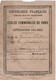 Papillon De Distribution Des Prix/ RF/ Ecoles Communales De PARIS/Rue Du Jardinet/Louise SCHOP/1896               CAH312 - Diplômes & Bulletins Scolaires