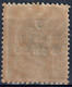 TERRE REDENTE DALMAZIA 1921/22 - SOPR. 'CENTESIMI DI CORONA' C. 5 SU C. 5 - NUOVO MNH ** - SASSONE 2 - Dalmatie