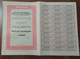 Belgium 1944 Shareholding Sociéte Hypothécaire Continental Credit Mortgage Company With All 30 Coupons - S - V