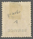 INDIA INDORE IDAR 1904 MH* Yt: IN-IN S2 Maharaja Tukoji Holkar III, Overprinted - Holkar