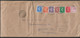 1952 - COVER - 7 COLOUR FRANKING GEORGE V TO SWITZERLAND REDIRECTED TO ROME,ITALY - Covers & Documents
