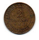Cérès  -  2 Centimes 1883 A -  état  TTB - Other & Unclassified