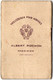 Calendrier : Petit Format : 1920 : Maison Du Cyclamen - Paris : Albert ROCHON : Trousseaux Pour Hommes - Gants - Cols - Klein Formaat: 1901-20