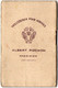 Calendrier : Petit Format : 1920 : Maison Du Cyclamen - Paris : Albert ROCHON : Trousseaux Pour Hommes - Gants - Cols - Tamaño Pequeño : 1901-20