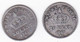 20 Centimes 1867 A Paris Et 1867 BB Strasbourg. Napoléon III, En Argent. 2 Pièces - 20 Centimes