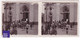 Vihiers 49 Maine Et Loire Photo Stéréoscopique 12,8x5,8cm Souvenir De Baptême Eglise Animée Boutreux-Moreau A59-23 - Photos Stéréoscopiques