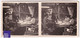 Fontevrault / Abbaye Déjeuner Chez Dugas 1954 Photo Stéréoscopique 12,8x5,8cm Maine Et Loire 49 Fontevraud A59-34 - Stereoscopio