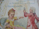 Delcampe - 1889 Eeckelaers CHERUB Powder Talcum Baby Perfume TRIPLE Litho Card Excellent Parfumerie Savonne Extraits 3-vouwer - Oud (tot 1960)