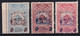 GRAND-LIBAN - 1945 - YVERT N° 197 - 3 VALEURS ** MNH - RARES NEUFS ! - COTE 2022 = 1800 EUR. ! - Libanon