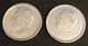 BELGIQUE - BELGIUM - Lot De 2 Pièces - 1 FRANC - Albert II - 1994 FR - 1996 NL - KM 187 - KM 188 - 1 Frank