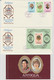 ANTIGUA  Lot  4  FDC Diff  + ( 12  "BEND & PEEL" IMPERF In 1 BOOKLET) ROYAL  WEDDING 1981 CHARLES + DIANA  Réf  639 T - Altri & Non Classificati