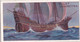 Celebrated Ships 1911 - Wills Cigarette Card - Celebrated Ships - 20 Golden Hind, Francis Drake - Wills