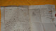 Delcampe - LETTRE ANCIENNE DE 1814../ A IDENTIFIER MARQUE 43 BEAUGENCY POUR PARIS + TAXE + CACHET DATE , F 9.. - 1801-1848: Voorlopers XIX