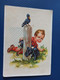 DDR Postcard - Humour - Little Boy And Scottish Terrier - Hausen, Lungers