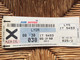 AIR INTER  Carte D’Embarquement  BOARDING PASS  Juin 1990 - Boarding Passes