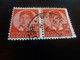 Roi Pierre II - Val 1.50 Anh. - Rouge Orangé - Double Oblitérés - Année 1939 - - Used Stamps