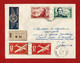 1954. Enveloppe Affranchie Lettre RECOMMANDÉE Par AVION De NOUMÉA En NOUVELLE-CALÉDONIE à 17 St JEAN D'ANGÉLY - Covers & Documents