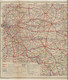 CARTE PLAN 1910 - 25 X 47 Cm - VOSGES & ALSACE - CARTE ROUTIERE CHEMINS De FER - BAINS - CHEF LIEU De CANTON - Cartes Topographiques