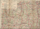 CARTE PLAN 1913 - 32 X 38,5 Cm - CARTE ROUTIERE CÉVENNES Et LANGUEDOC - CHEMINS De FER CHEF LIEU - Cartes Topographiques