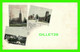 LONDON, ONTARIO - PICTURE OF 3 CHURCHES - UNDIVIDED BACK - CANADAIN POSTAL CARD - - London
