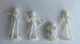 4 FIGURINES - ALBATOR  - HARLOCK - ATLANTIC 1978 - EN LOOSE - Goldorak