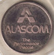 ALASCOM , AURORA SATELITE 1 OZ. .999 SILVER PROOF MEDAL - Professionnels/De Société