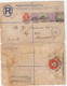 COVER. BRITISH BECHUANALAND. IY 4 93. MAFEKING TO JOHANNESBURG REGISTERED 10 JUL 93 - 1885-1895 Kronenkolonie