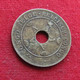 Congo Belgian 10 Centimes 1924 Belgish  #2 Wºº - 1910-1934: Albert I