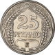Monnaie, GERMANY - EMPIRE, Wilhelm II, 25 Pfennig, 1911, Muldenhütten, SUP - 25 Pfennig
