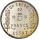 Monnaie, Belgique, Albert I, 5 Francs, 1933, Essai Proof, FDC, Argent, KM:Pn324 - 5 Frank & 1 Belga