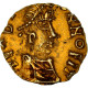 France, Triens, 620-640, Chalon-sur-Saône, Wintrio Moneyer, Or, TTB+ - 470-751 Monedas Merovingios