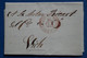 AD16 ESPANA  BELLE LETTRE  1843  CATALUNA +++++ VILLAFRANCA POUR VICH  + AFFRANCH . PLAISANT - ...-1850 Prefilatelia