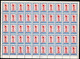 456.GREECE.1937 HISTORICAL.10 L.TYRINS,MNH SHEET OF 50.FOLDED IN THE MIDDLE,WILL BE SHIPPED FOLDED - Volledige & Onvolledige Vellen