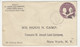 St. Joseph Lead Company, Bonne Terre Preprinted Postal Stationery Letter Cover Posted 1893 B211015 - ...-1900