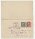 US Postals Stationery Postcard With Reply Posted 1924 To Germany B211015 - 1921-40
