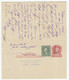 US Postals Stationery Postcard With Reply Posted 1924 To Germany B211015 - 1921-40