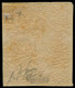 ** FRANCE - Poste - 48, Signé Calves + Certificat Behr: 40c. Orange Foncé - 1870 Uitgave Van Bordeaux