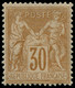 ** FRANCE - Poste - 80, TB: 30c. Brun-jaune - 1876-1898 Sage (Tipo II)