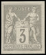 (*) FRANCE - Poste - 87d, Régents Non Dentelé: 3c. Gris - Sonstige & Ohne Zuordnung