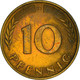 Monnaie, République Fédérale Allemande, 10 Pfennig, 1950, Munich, TTB, Brass - 10 Pfennig