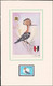 MAQ LIBYE - Poste - 573/77, Exceptionnelle Série De 5 Maquettes Originales, Gouache (130x90), Signées: Oiseaux - Unique  - Libië