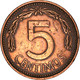 Monnaie, Venezuela, 5 Centimos, 1974, TB+, Copper Clad Steel, KM:49 - Venezuela