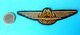 PAN ADRIA AIRWAYS - 1st Croatian Airline (ex Yugoslav) Official Pilot Wings Badge 60's * Croatie Kroatien Yougoslavie - Distintivi Equipaggio