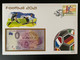 Euro Souvenir Banknote Cover Football 2021 Euro 2020 Football Fußball Soccer EM Solomon Banknotenbrief - Solomon Islands (1978-...)