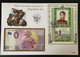 Euro Souvenir Banknote Cover France Napoléon 1er Bonaparte 2021 Paris Bloc Block Banknotenbrief - Oblitérés