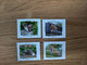 Satz Tiere Der Stadt, Set Animals In The City, Aus Bogen, From Sheet, Vollersttagstempel / Canceled First Day Full - Used Stamps